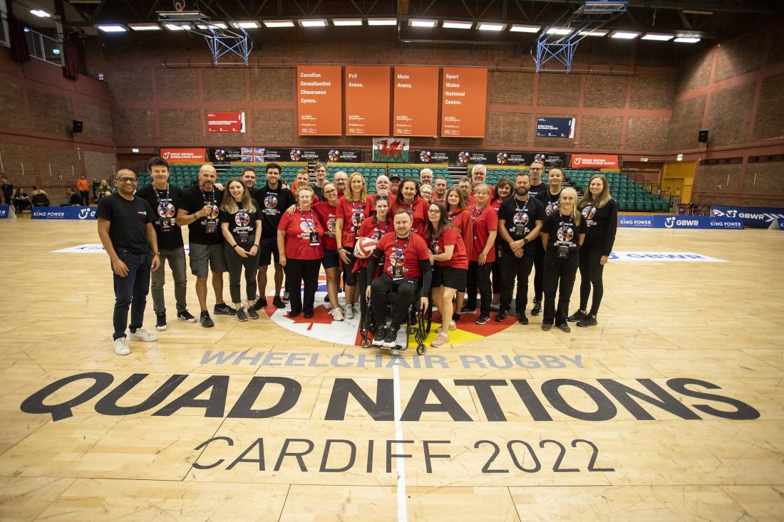 Wheelchair Rugby Quad Nations a hit in Cardiff! Conker Communications